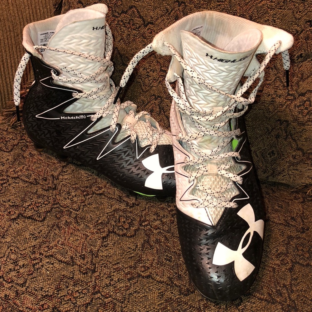 Under Armour Football cleats, 9.5 men